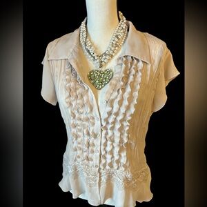 Allyson Taylor shortsleeved blouse
